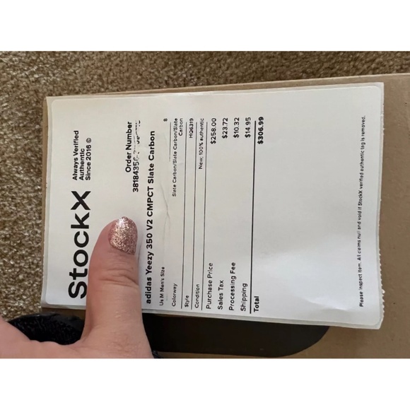 Y3Y 350V2 CMPCT Yeezy Carbon/ Slate main image 6